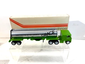 Remolque semirremolque de hormigón Winross Grace sin usar, en caja escala 1/64 verde vintage 1974 - Imagen 1 de 10