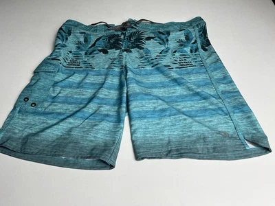 Ocean Current Board Shorts Size 38 Multicolor Side Pocket - Image 1 of 4
