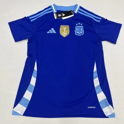 Adidas 2024 Argentina World Cup Away Authentic Jersey - Blue Women’s Sz Small - Image 1 of 4