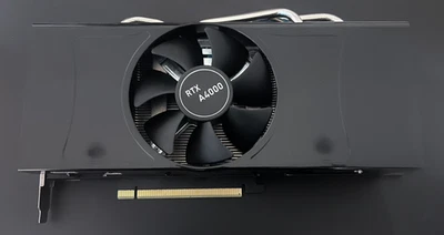 PNY NVIDIA RTX A4000 16GB GDDR6 Graphics Card Refurbished & Upgraded Cooling - Image 1 of 4