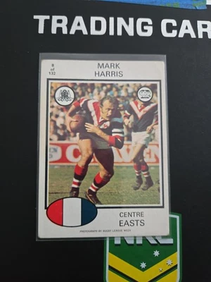 1975 Scanlens Rugby League #8  Mark Harris Eastern Suburbs Roosters  - image 1 of 2
