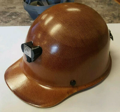 Skullgard "Butte" Front Brim Hard Hat w/ Lamp Bracket and Cord Holder -MSA460409 - Image 1 of 4
