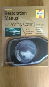 HAYNES RESTORATION MANUAL. FORD ESCORT AND CORTINA by Kim Henson. Very rare - Picture 1 of 7