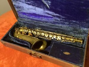 Buescher Aristocrat 157 Tenor Saxophone Recently Serviced