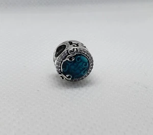 New Authentic Pandora Disney Haunted Mansion Silver Charm - Picture 1 of 4