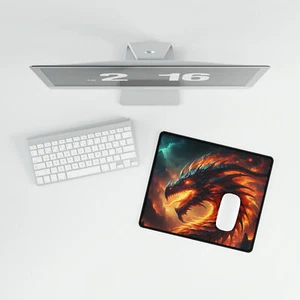dragon gaming mouse pad desk mat - Picture 1 of 9