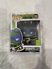 Funko POP! TMNT Donatello Power Rangers #105 SDCC Shared Exclusive W/ Protector