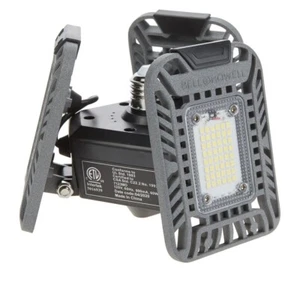 *Bell + Howell TriBurst Deluxe 144 LED 3-Panel Socket Light - Gray - Picture 1 of 5