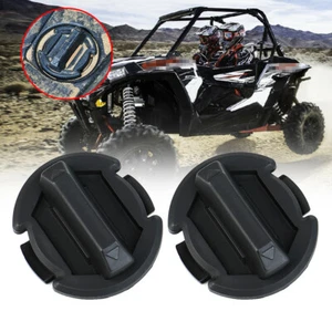 Pair Floor Drain Plugs Twist Trap Seal For Polaris General RZR 900 S 1000 XP 4  - Bild 1 von 10
