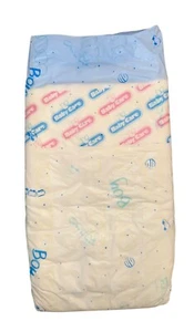 Pañal de plástico vintage para el cuidado del bebé para niños talla grande hasta 42 libras (importado) - Imagen 1 de 5