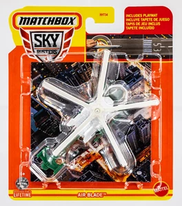 2024 Matchbox Sky Busters® #18 Air Blade™ WHITE | GREEN | FSC - Picture 1 of 1