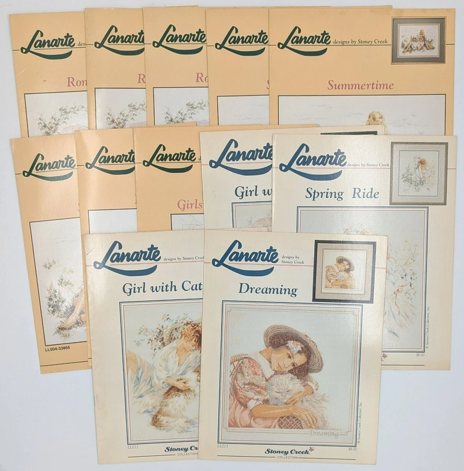 Lanarte Designs by Stoney Creek Cross Stitch Pattern Leaflets - Your Choice - Image 1 of 1
