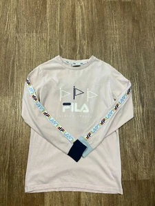 Fila Womens Pink T-shirt Size Small - Picture 1 of 3