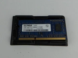 ELPIDA 2GB 1RX8 PC3-12800S-11-10-B2 1600MHZ MEMORY MODULE SODIMM - Picture 1 of 2
