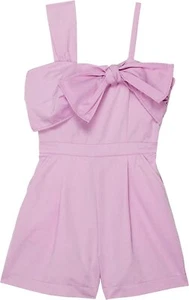 HABITUAL Kids Girl's Off Shoulder Purple  Romper - Picture 1 of 2
