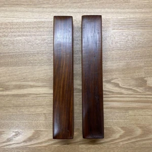 Japanese Hyoshigi Kabuki Blocks Sumo Clappers Approx. 19cm Wood Showa Retro Rare - Picture 1 of 1