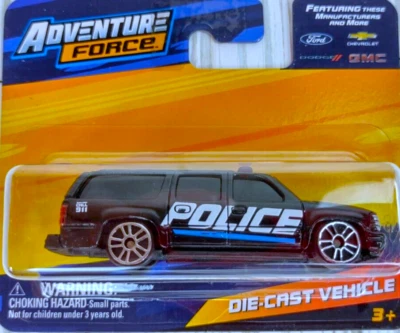 Police 2001 Chevrolet Suburban Adventure Force Maisto Diecast 1:64 Die Cast suv - Image 1 of 3