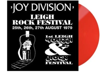 JOY DIVISION - LEIGH ROCK FESTIVAL AUGUST 1979 - RED VINYL LP / COPY 256/500 - Image 1 of 4