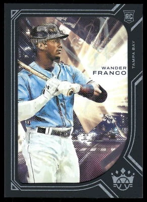 2022 Panini Diamond Kings #95 Wander Franco Framed Blue - Image 1 of 2