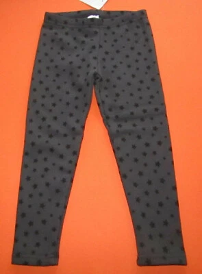 PALOMINO C&A Warme Mädchen Leggings grau schwarz Sternen-Design weich gefütterter GR.104 NEU