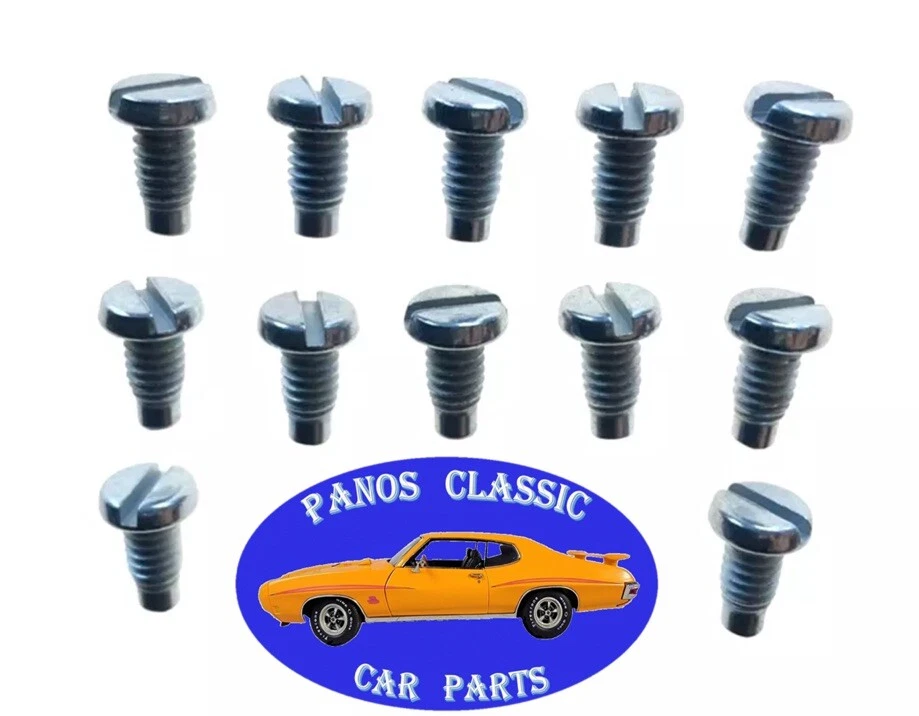 GM #8-32 x 5/16" Cabeza de cacerola Tornillo de grifo para anillos de retención de faros EE. UU. 12 piezas 305 Foto 1 de 4