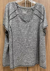 Livi graues Kurzarm Polyester Performance T-Shirt Damen 22/24 - Bild 1 von 10