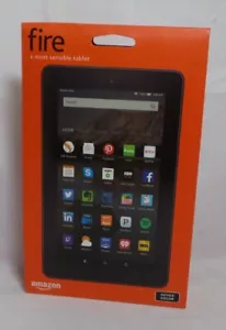 Amazon Fire Tablet 7' Display Wi-Fi 8GB - 5th Generation - Black (23-002275-01) - Afbeelding 1 van 2