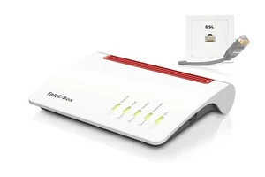Fritzbox 7590 Router Refurbished Working White WiFi DSL VDSL 7590 fritzbox - Picture 1 of 8