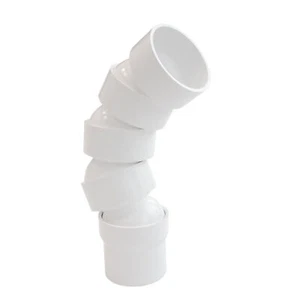 INEFA Flexibler RohrbogenRohrverbinder Schweißbogen Muffe PVC - Bild 1 von 21