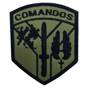 Parche bordado de comandos comandos comandos militares ejército argentino marina guerra Malvinas - Imagen 1 de 1