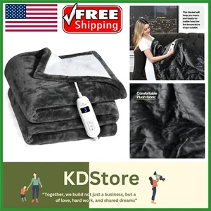 Medical King Heated Blanket, Machine Washable Extremely Soft & Comfortable Elect - Picture 1 of 9