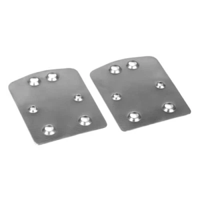 Tekno TKR9022 – Skid Plate (rear, steel, all 2.0, 2pcs) - Image 1 of 2