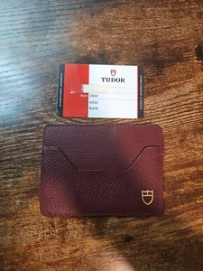 TUDOR DAY-DATE 23010 Warranty Card & Leather Wallet 2015 - Picture 1 of 8