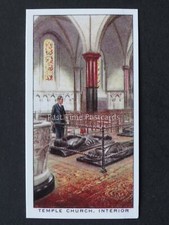 No.2 TEMPLE CHURCH INTERIOR The Inns of Court REPRINT of Churchman 1922