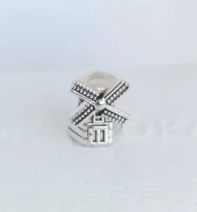 AUTÉNTICO MOLINO DE VIENTO PANDORA ENCANTO PLATA 925 ALE VIAJE + CAJA - Imagen 1 de 5