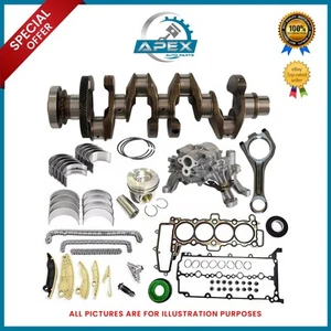 Land Rover Jaguar 2.0 204DTD Alliage Acier Vilebrequin Avec Rebuild Kit Neuf - Picture 1 of 4