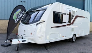 2016 Swift Conqueror 580 ________ Island Bed _______ Motor Mover - Picture 1 of 24
