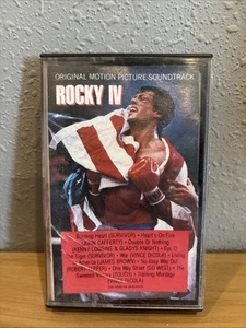 ROCKY IV 4 Vintage Cassette Tape Movie Original Motion Picture Soundtrack - Picture 1 of 3