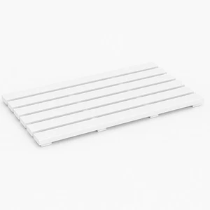 Bath Mat Shower Mat Anti Slip Wooden Bathroom Mat Bamboo Waterproof Shower Rug - Picture 1 of 6