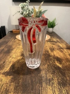 Jarrón de cristal Celebrations By Mikasa colección cinta rubí 5134991 - Imagen 1 de 13