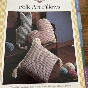 CROCHET ~ “Rugs and Pillows” ~ 10 PATTERNS ONLY~ - Picture 1 of 10