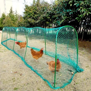 Chicken Tunnel, Chicken Coop Run, 157×31 Inches Chicken Tunnels for Outside Yard - Picture 1 of 8