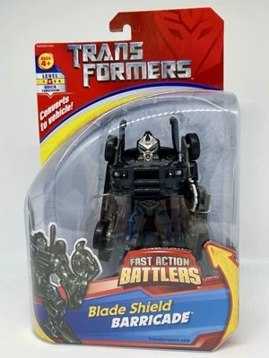 Transformers BLADE SHIELD BARRICADE Fast Action Battlers Police Car Hasbro 2007 - Image 1 of 4