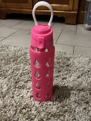 Water Bottle Pink With Protective Cover - Image 1 of 3