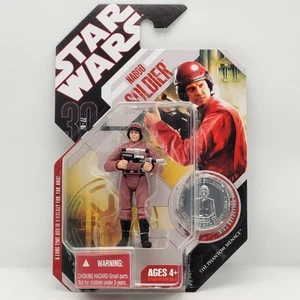 Star Wars 30th Anniversary Naboo Soldier Red 3.75" Action Figure #52 TPM - Picture 1 of 7