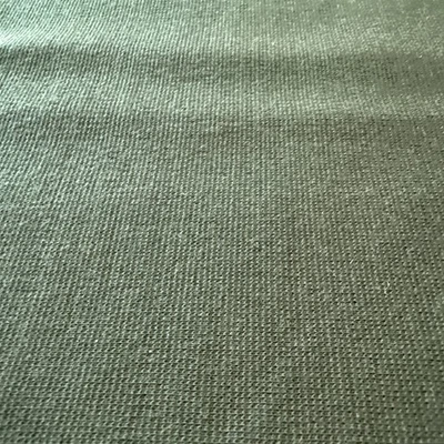 Hunter Green Knit Stretch Fabric Heavy Weight 72x1 3/4yd Retro 1970's - Image 1 of 4