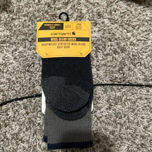 Carhartt Wool Blend Socks Shoe Size 4-6.5 - Picture 1 of 3