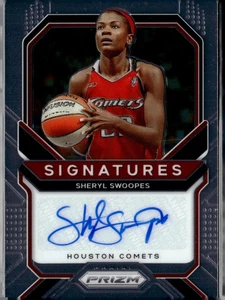 (6012) Sheryl Swoopes 2021 Panini Prizm WNBA Signatures Auto Comets - Picture 1 of 2