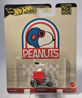HOT WHEELS POP CULTURE - PEANUTS - SNOOPY - JBL84 - 2025 CASE M - NEW