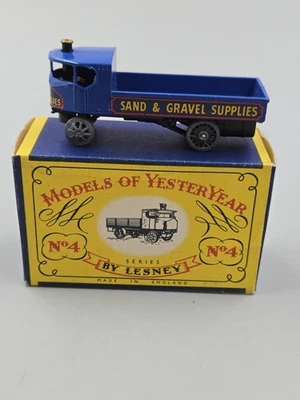 Vintage Matchbox Lesney Models Of Yesteryear #4 Sentinel Steam Wagon With... - Image 1 of 4